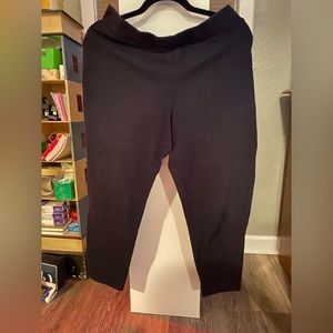 Torrid 3x cropped leggings (black)